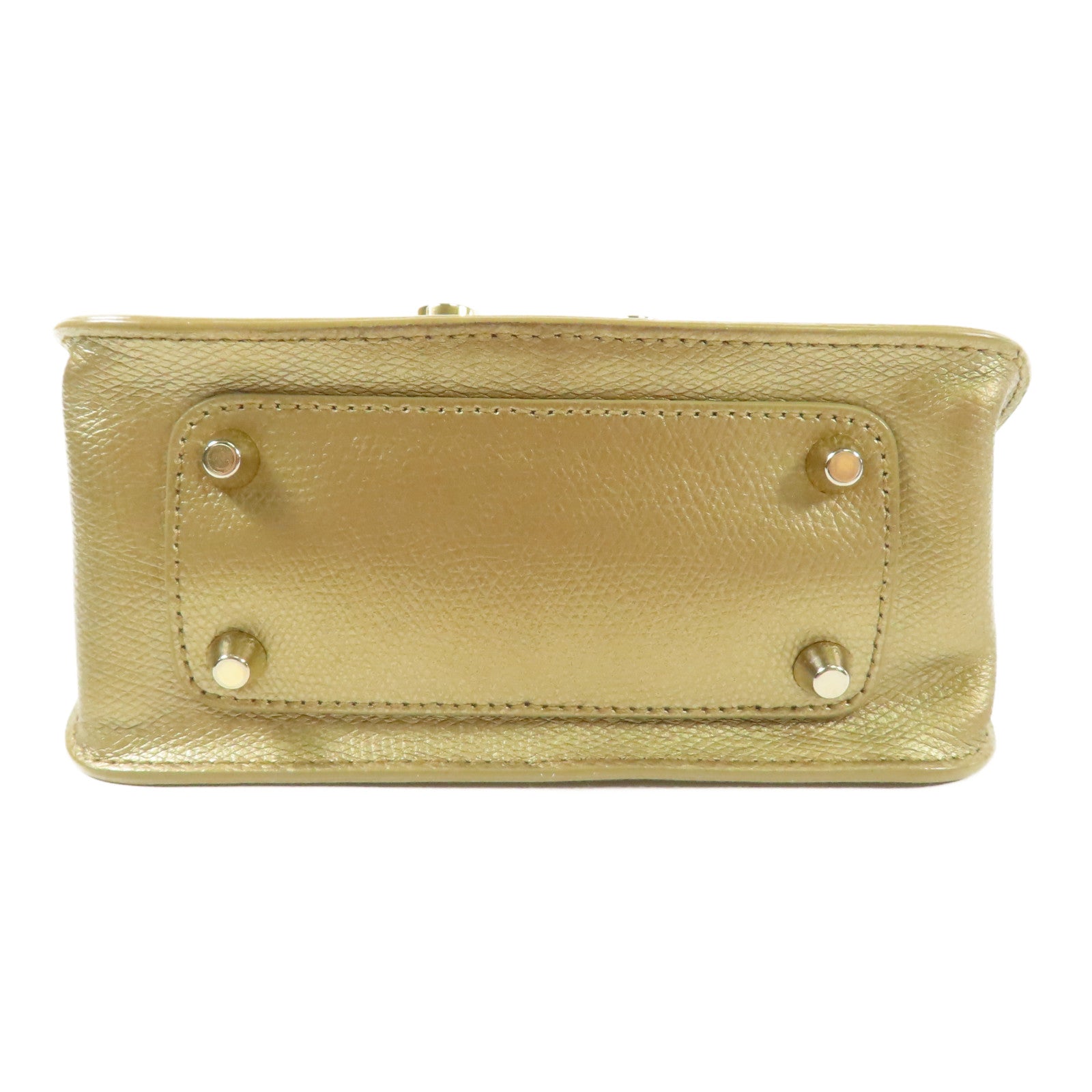 Furla 【激減優惠】牛皮皮革Chain Shoulder金扣鏈帶肩背袋