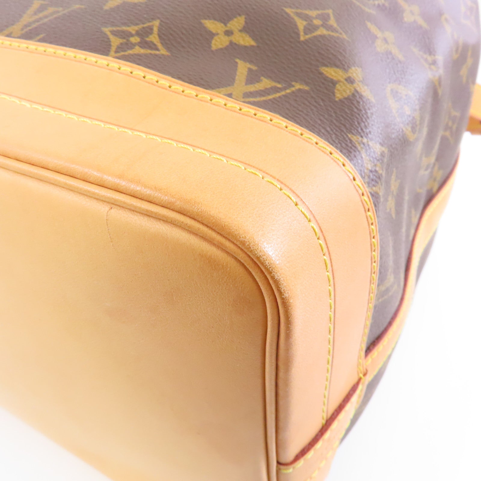 LOUIS VUITTON Monogram Noe金扣肩背袋啡色