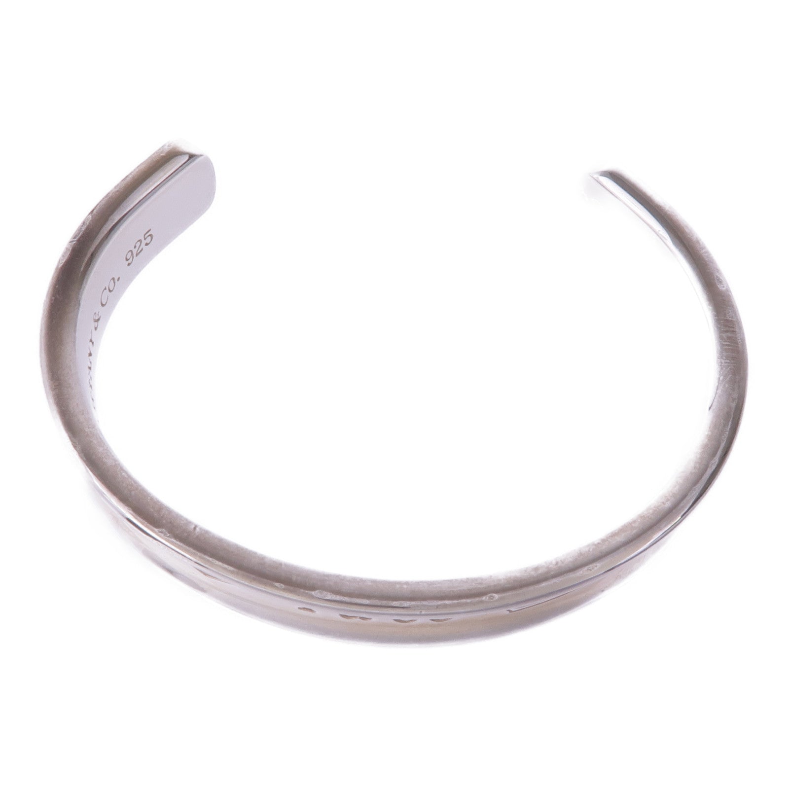 TIFFANY＆CO 925純銀1837 Cuff手鐲