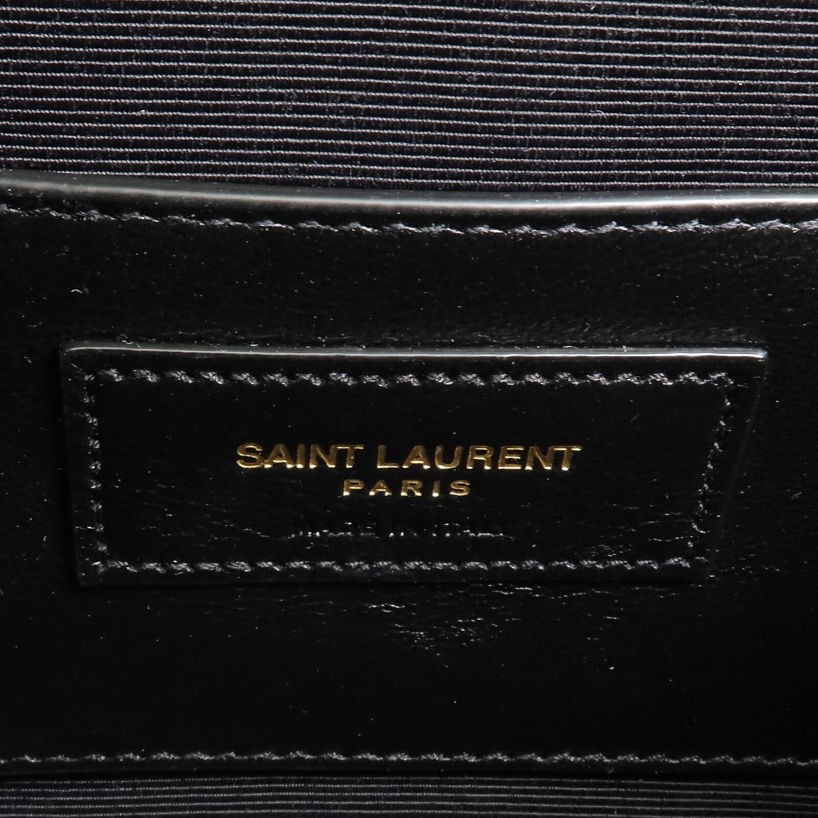 SAINT LAURENT 牛皮皮革Envelope Small Bag金扣鏈帶肩背袋