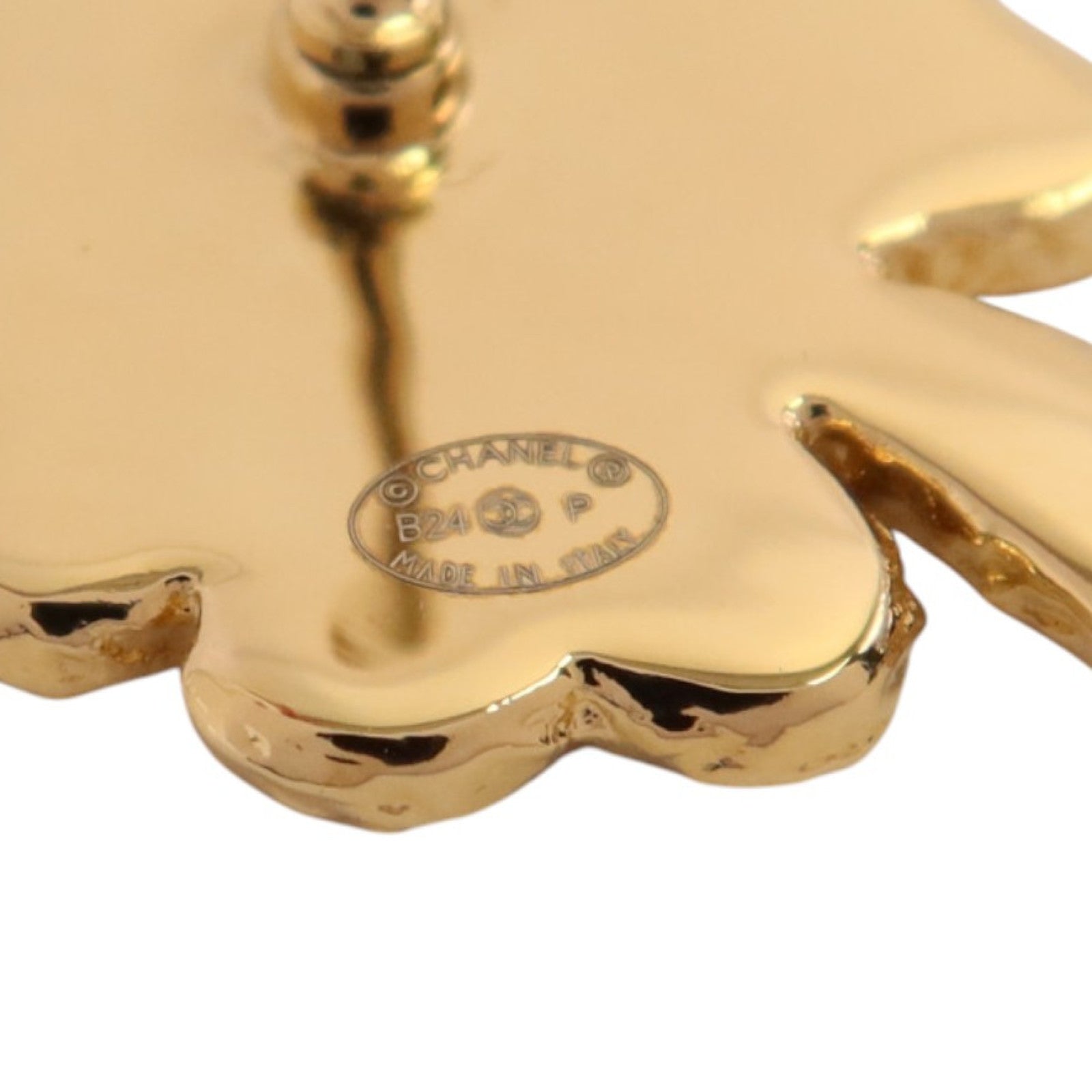 CHANEL 金屬Earrings金扣耳環