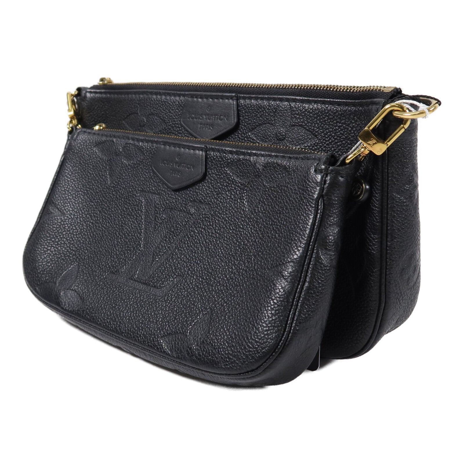 LOUIS VUITTON Monogram Empreinte Multi Pochette Accessoires手挽肩背兩用袋