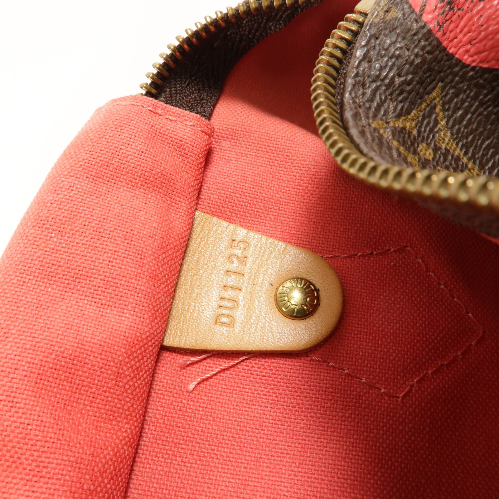 LOUIS VUITTON Monogram Ramage Speedy 30金扣手挽袋