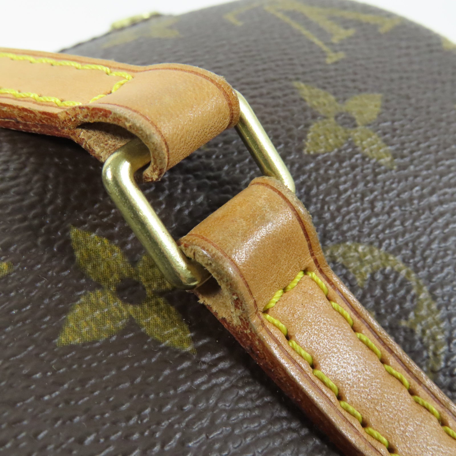 LOUIS VUITTON Monogram Papillon PM金扣手挽袋