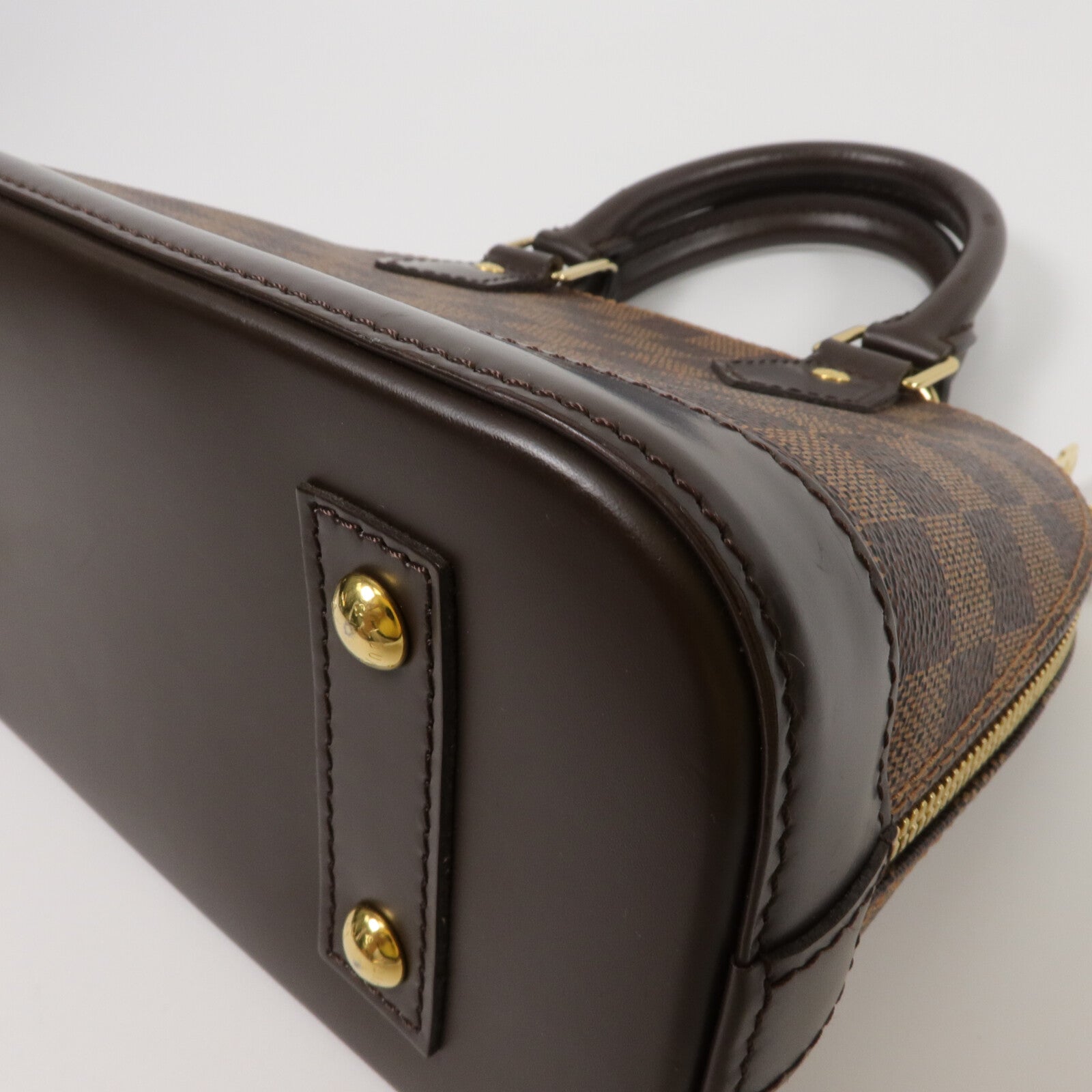 LOUIS VUITTON Damier Alma BB手挽肩背兩用袋