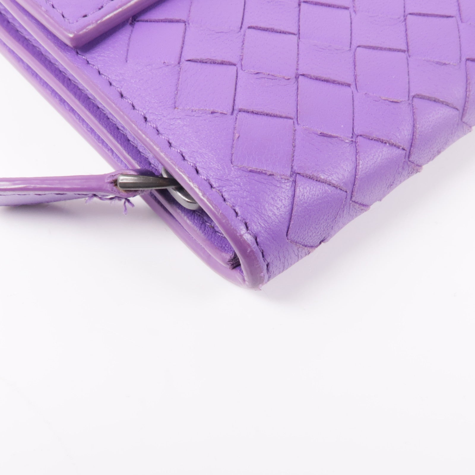 BOTTEGA VENETA 織紋皮革Long Wallet長錢包