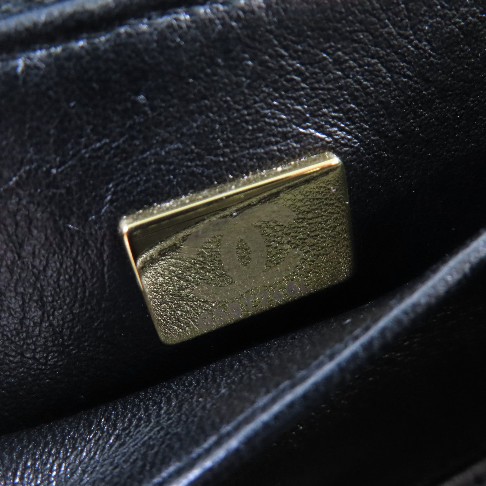 CHANEL 【激減優惠】菱格Caviar皮革Vanity Case 2Way Shoulder Bag金扣鏈帶手挽肩背兩用袋黑色