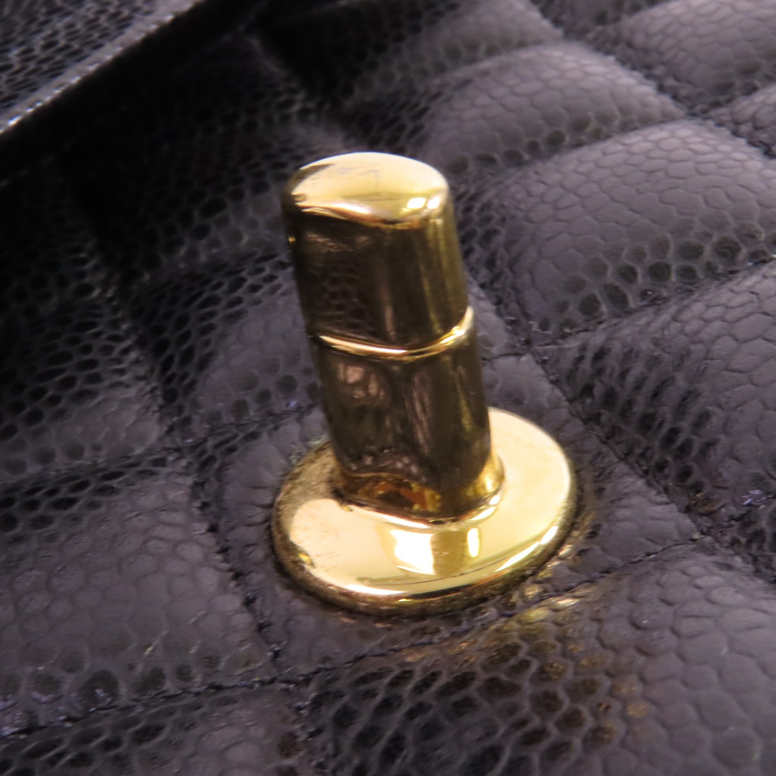 CHANEL 牛皮皮革Classic 25金扣鏈帶肩背袋