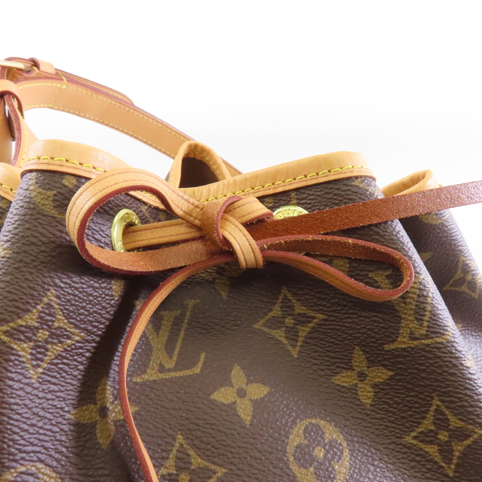 LOUIS VUITTON Monogram Noe金扣肩背袋啡色