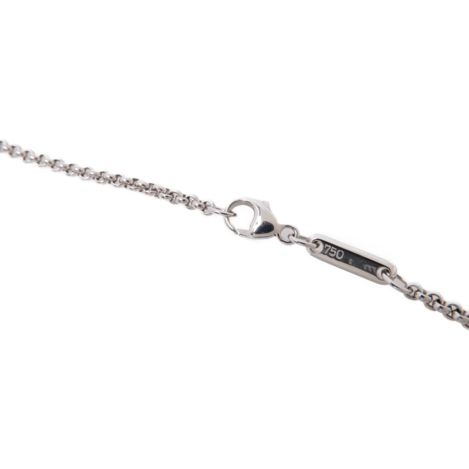 Chopard 18K白金Happy Spirit Diamond Necklace鑽石項鍊