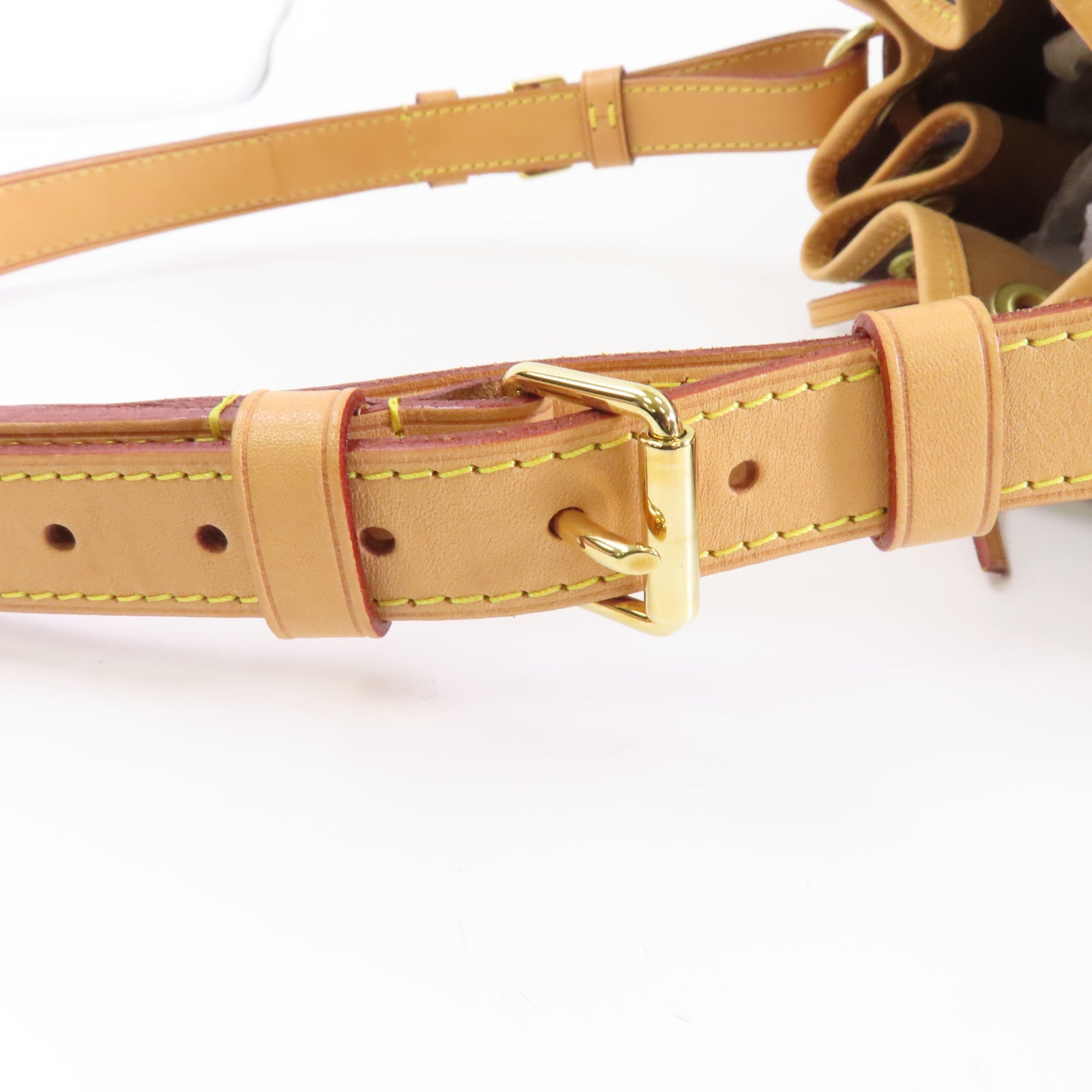 LOUIS VUITTON Monogram Noe金扣肩背袋啡色