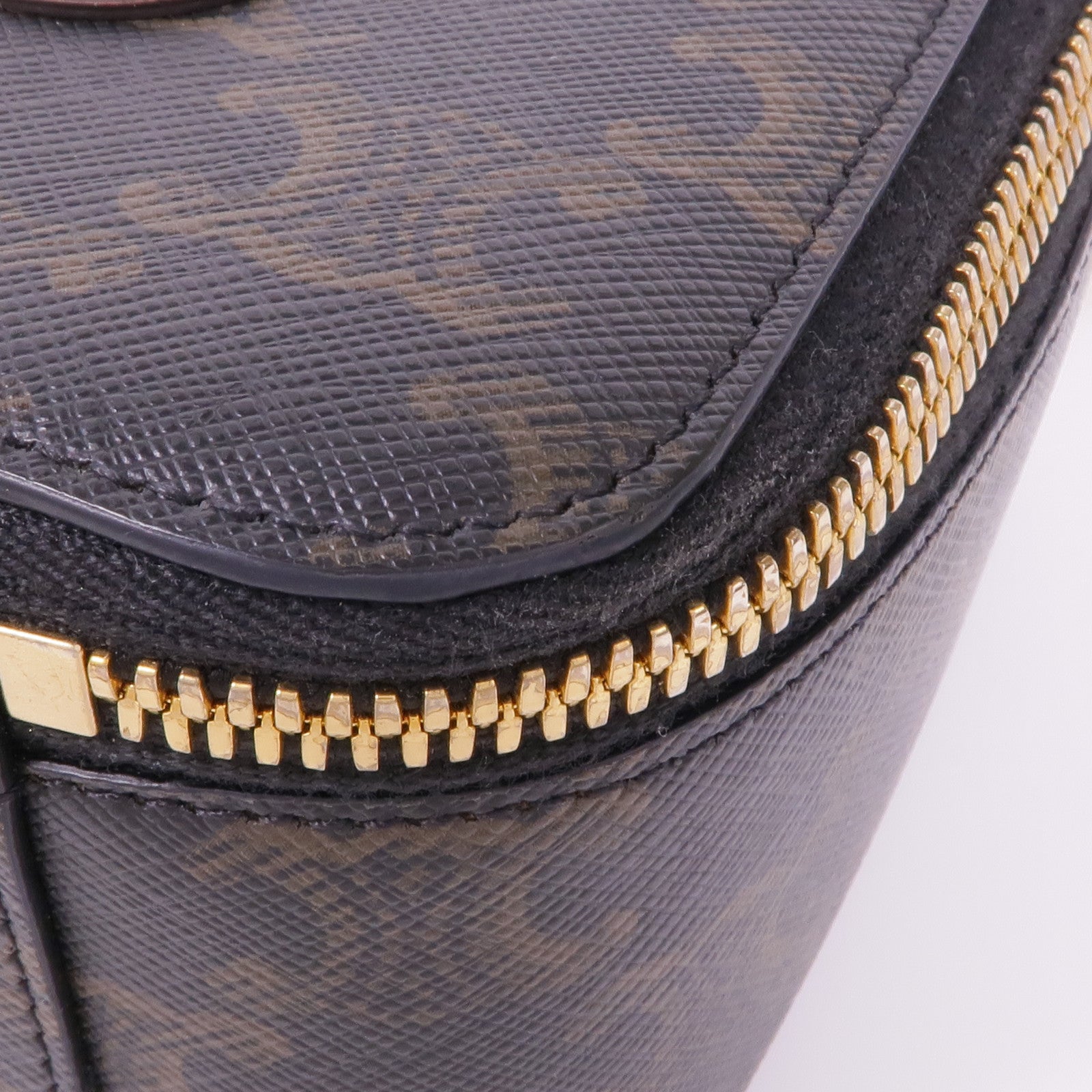 CELINE 塗層帆布Triomphe金扣鏈帶肩背袋