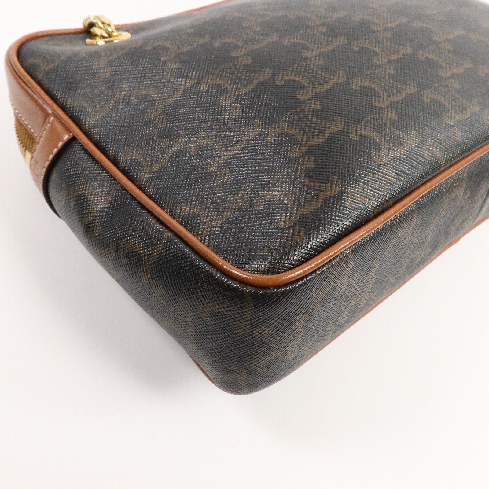 CELINE Triomphe Canvas Patapans Medium鏈帶肩背袋