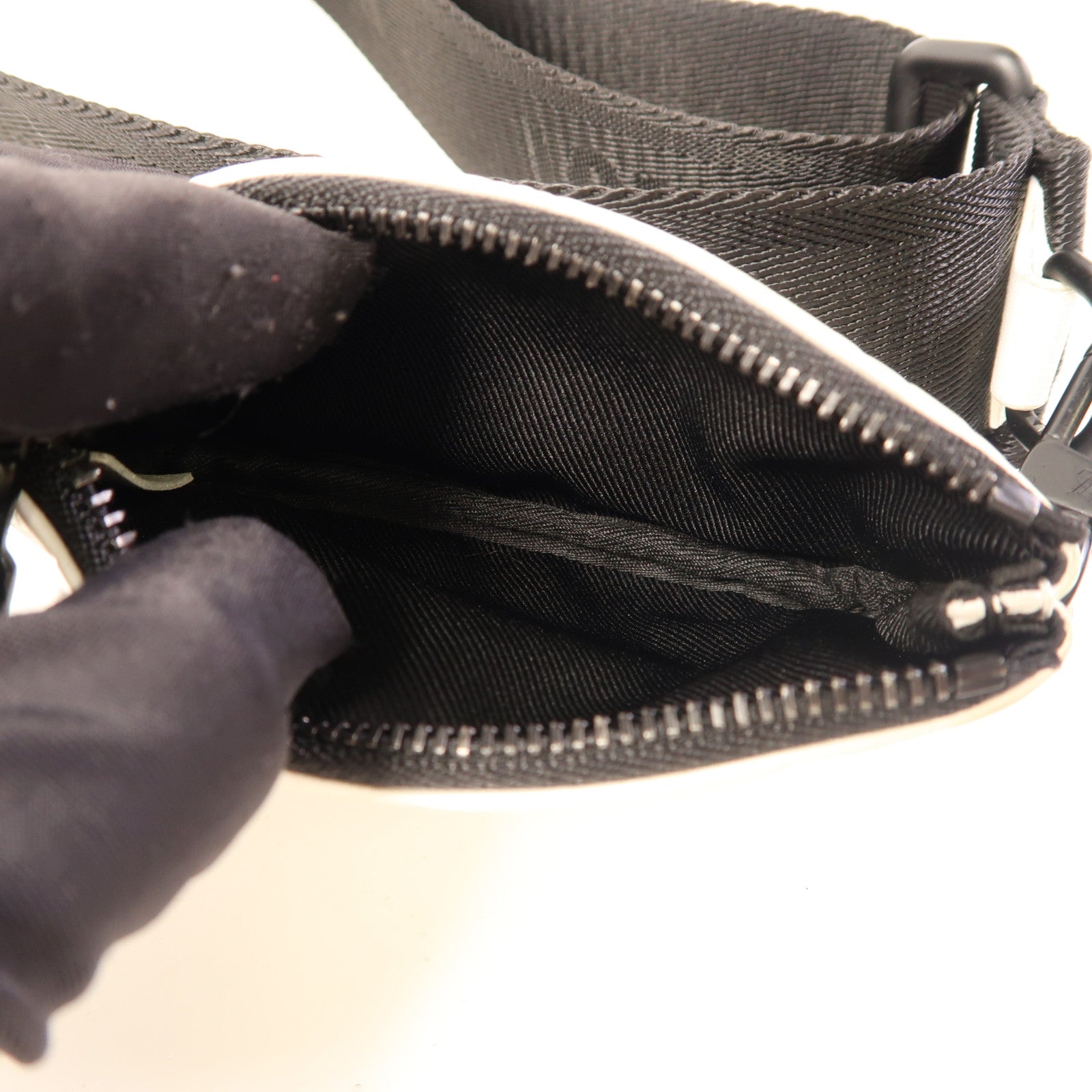 LOUIS VUITTON Monogram Shadow Trio Messenger Bag肩背袋