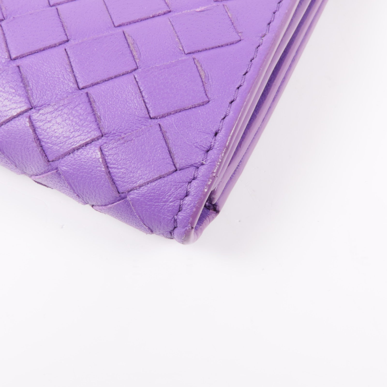 BOTTEGA VENETA 織紋皮革Long Wallet長錢包