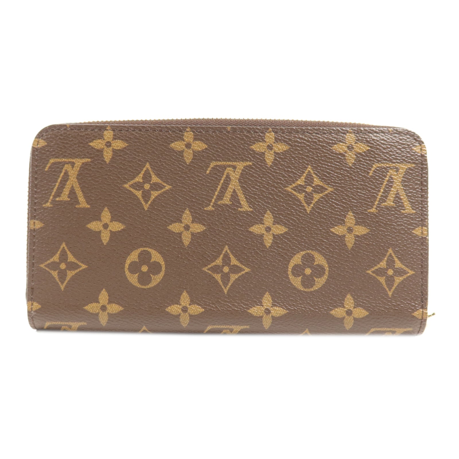 LOUIS VUITTON Monogram Zipper Long Wallet金扣長錢包