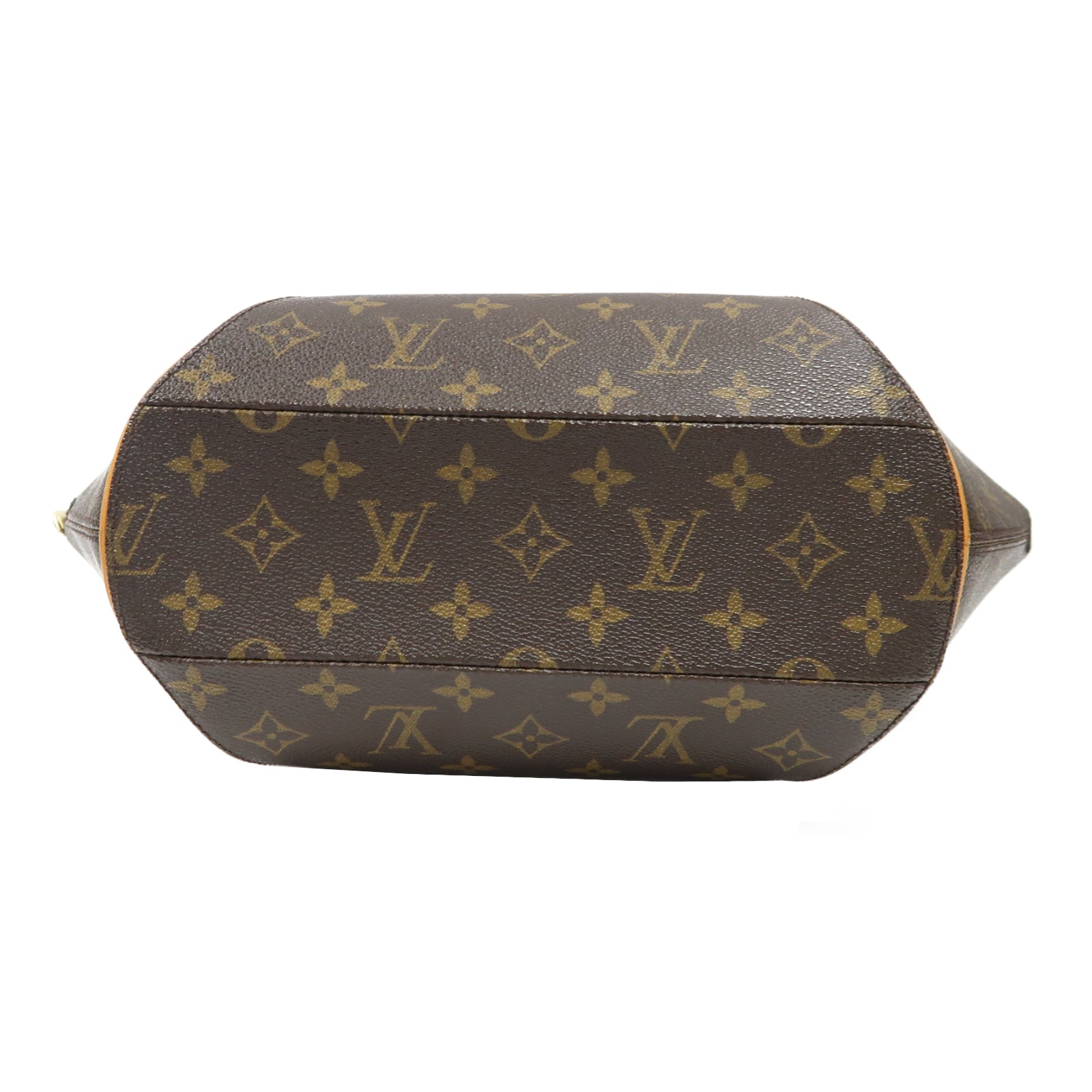 LOUIS VUITTON 【激減優惠】Monogram Elipse MM金扣手挽袋啡色