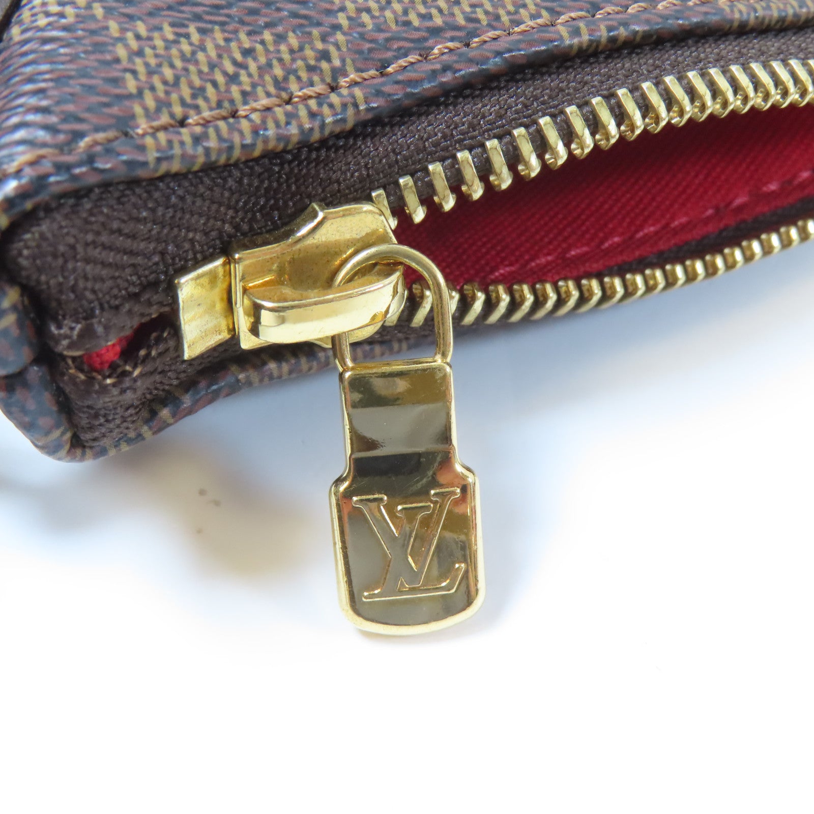 LOUIS VUITTON 【激減優惠】Damier Bloomsbury PM Shoulder Bag金扣肩背袋啡色