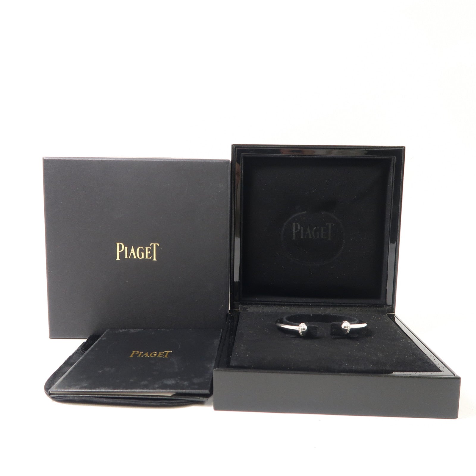 PIAGET 18K白金Possession Bracelet手鐲銀色