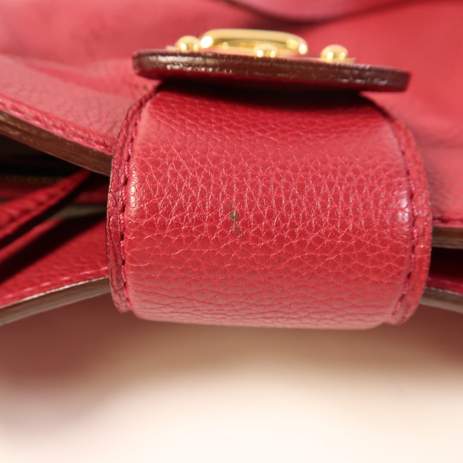 LOUIS VUITTON Mahina Cirrus PM金扣手挽袋