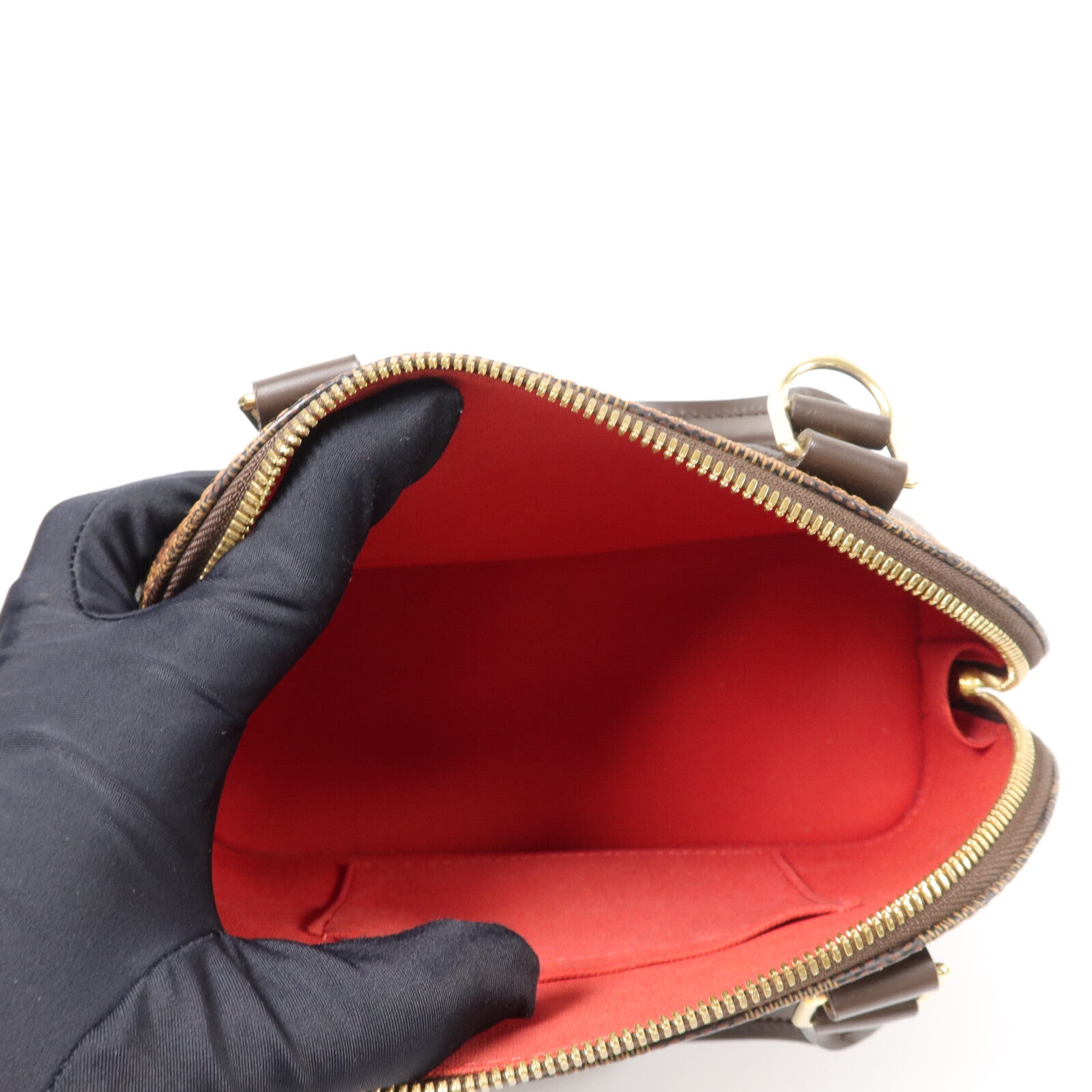 LOUIS VUITTON Damier Alma BB手挽肩背兩用袋