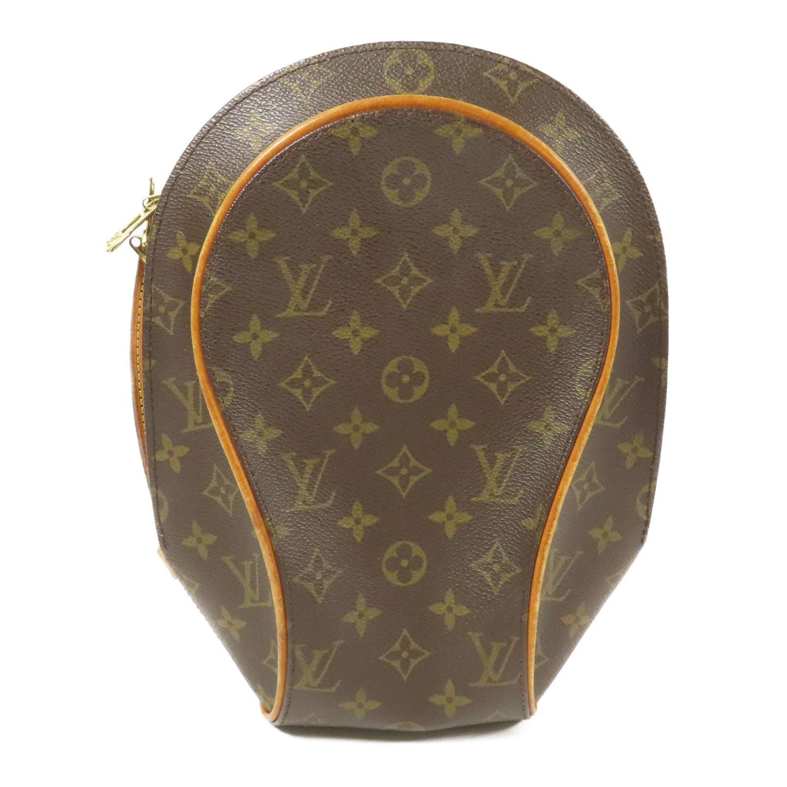 LOUIS VUITTON 【激減優惠】Monogram Ellipse Sac A Dos Backpack金扣背包棕色