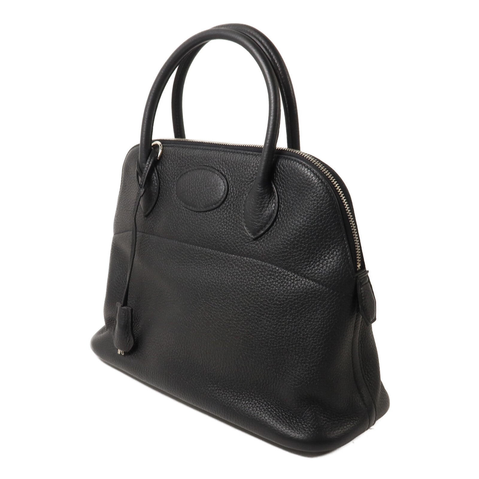 HERMES Clemence皮革Bolide 31手挽肩背兩用袋Noir