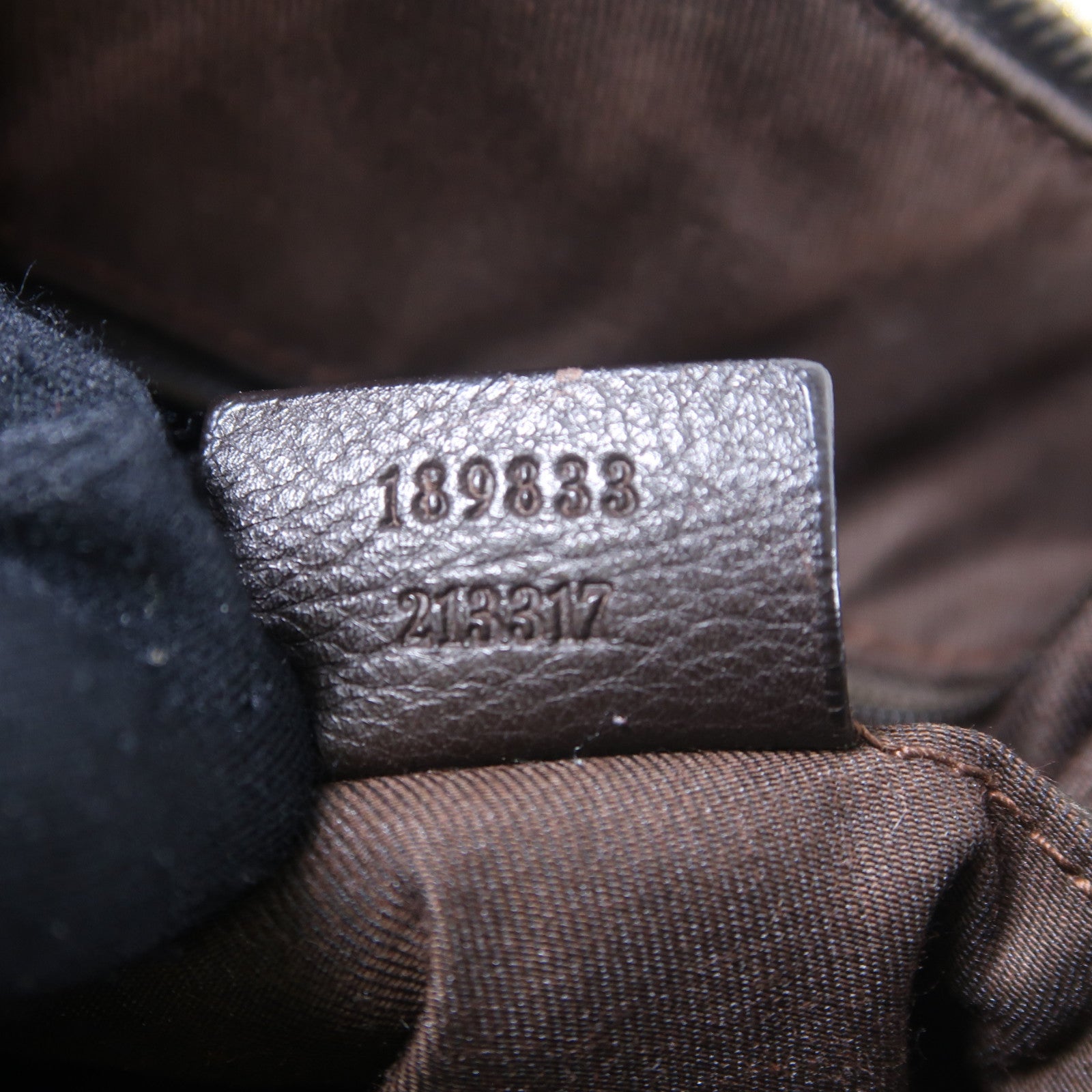GUCCI 【激減優惠】塗層帆布/皮革D Ring Large金扣手挽袋啡色