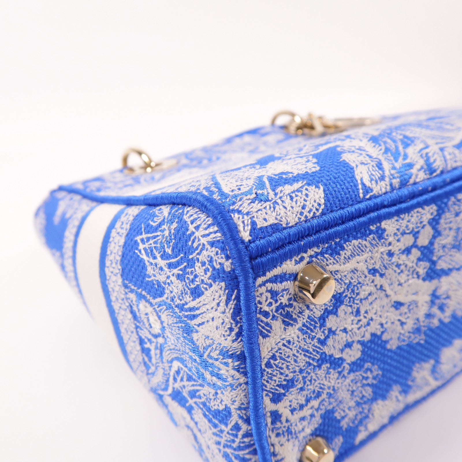 Dior 【激減優惠】帆布Lady D-Lite金扣手挽肩背兩用袋