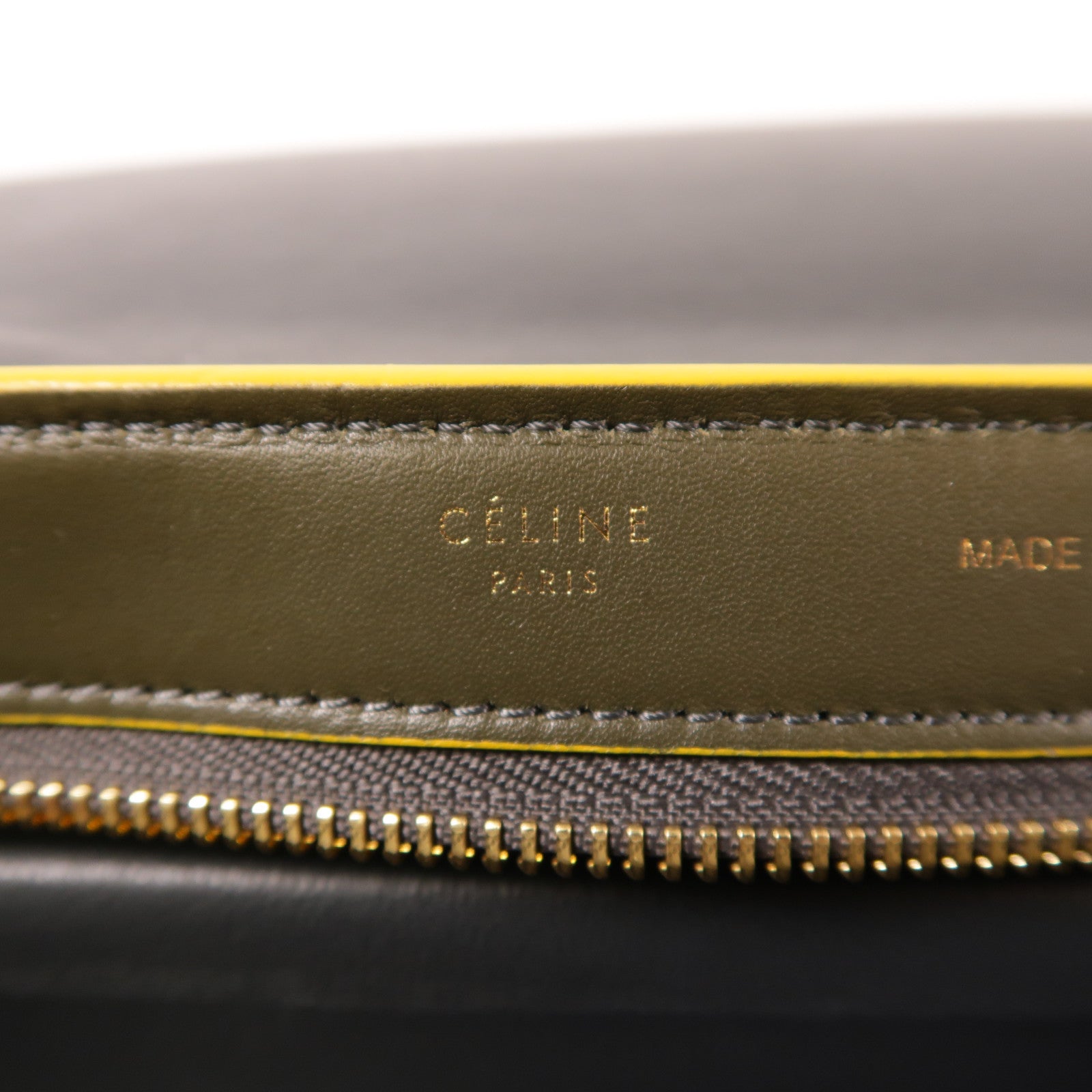 CELINE 【激減優惠】牛皮皮革Trapeze金扣手挽肩背兩用袋
