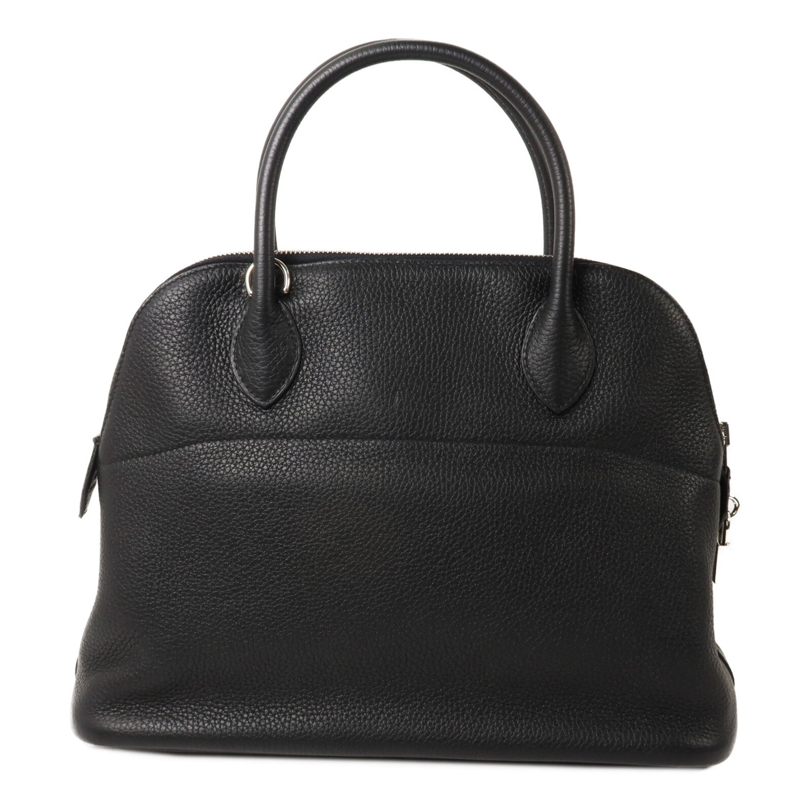 HERMES Clemence皮革Bolide 31手挽肩背兩用袋Noir