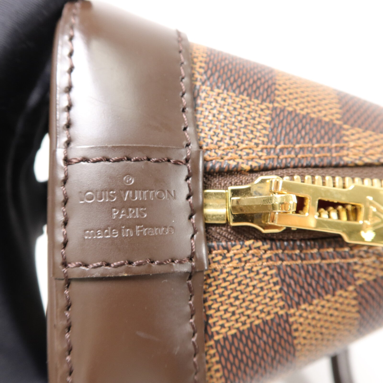 LOUIS VUITTON Damier Alma BB手挽肩背兩用袋