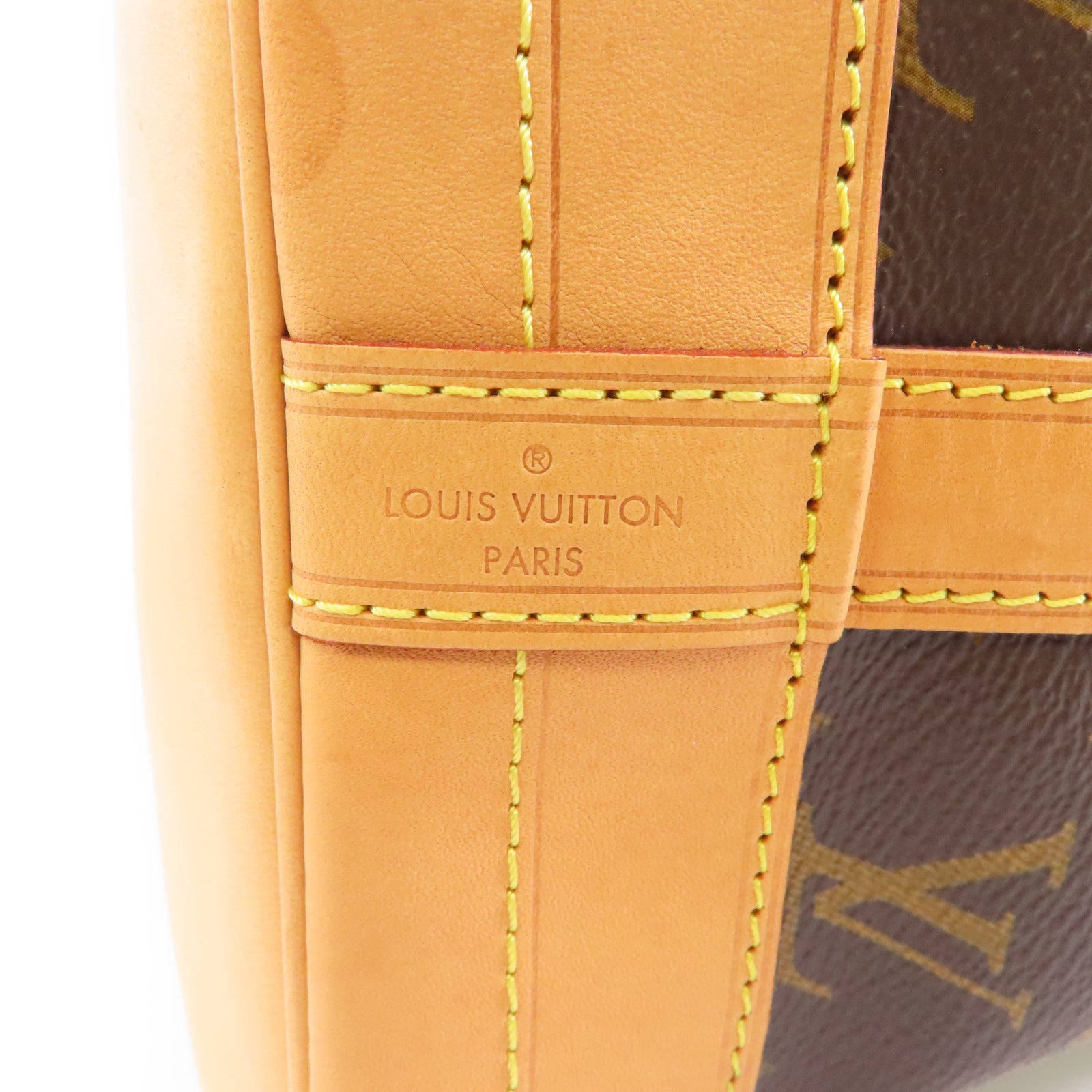 LOUIS VUITTON Monogram Noe金扣肩背袋啡色