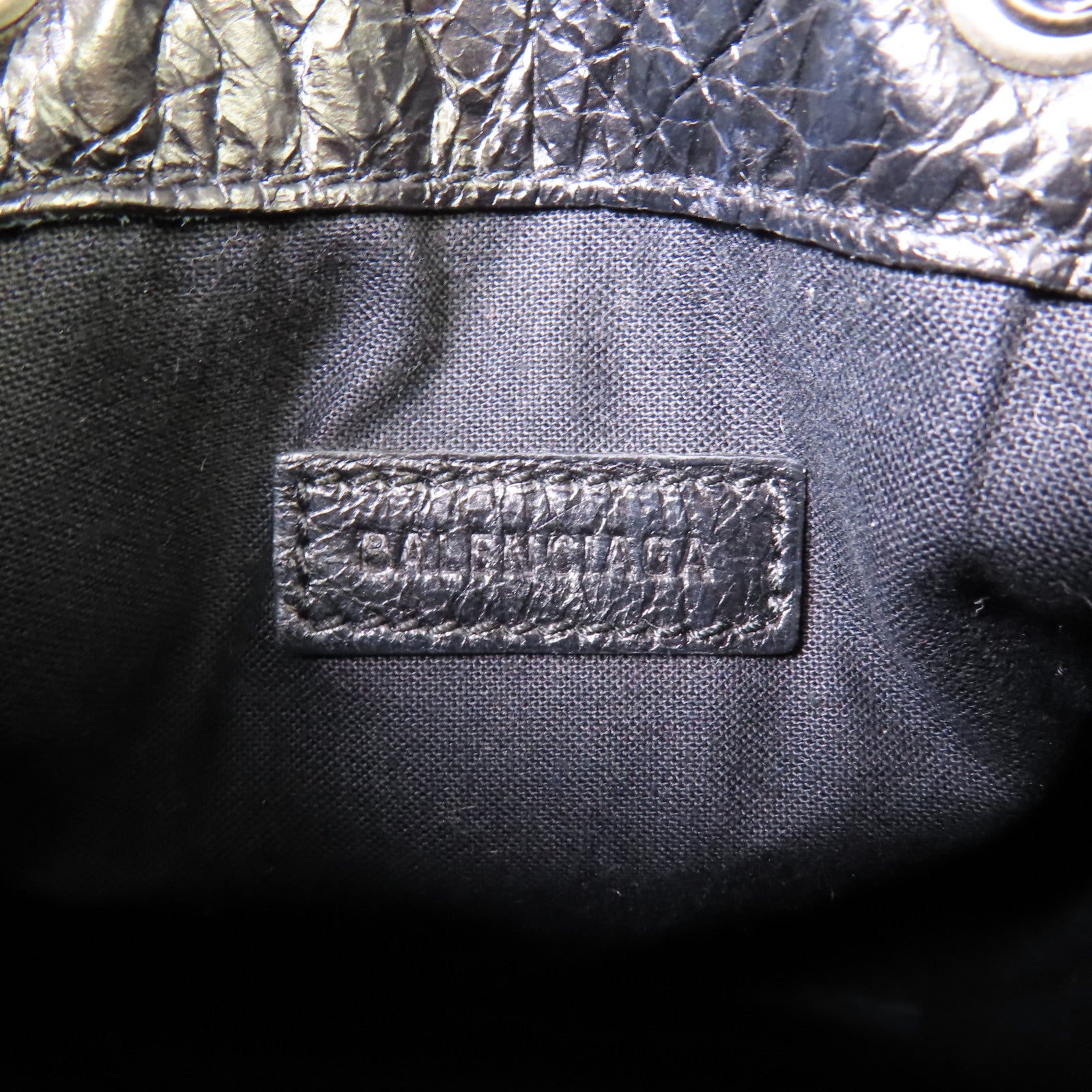 BALENCIAGA 牛皮皮革Pouch Graffiti肩背袋