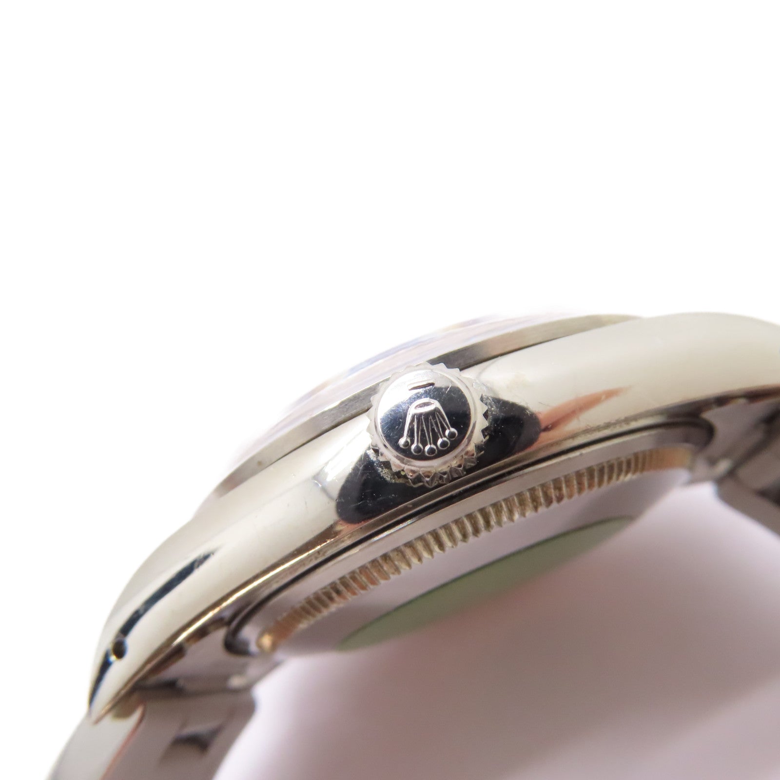 ROLEX Air King不鏽鋼手錶自動機芯銀色
