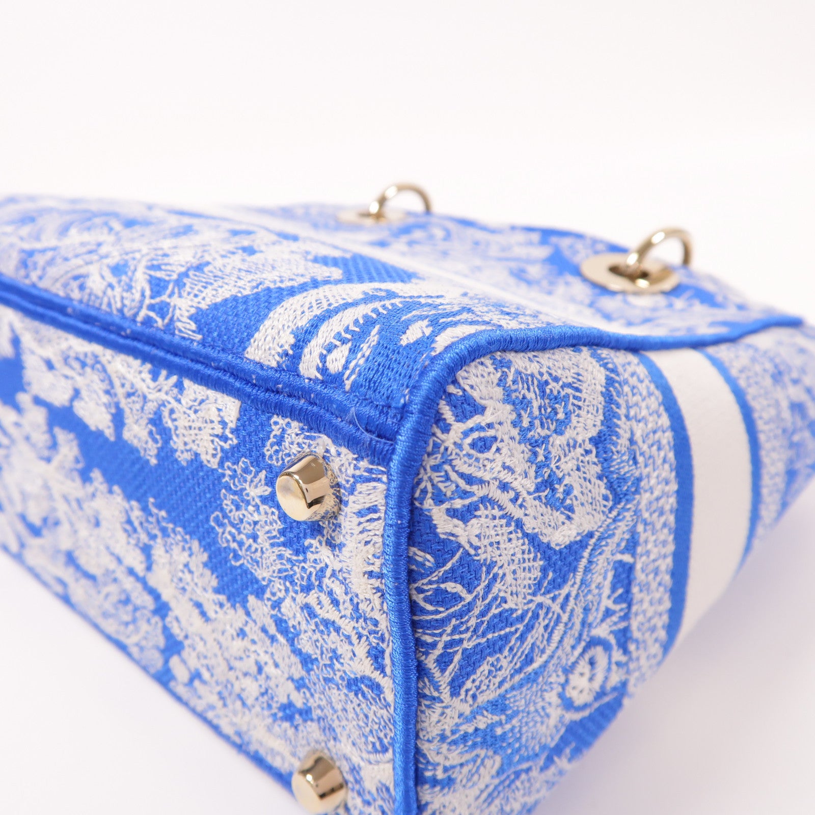 Dior 【激減優惠】帆布Lady D-Lite金扣手挽肩背兩用袋