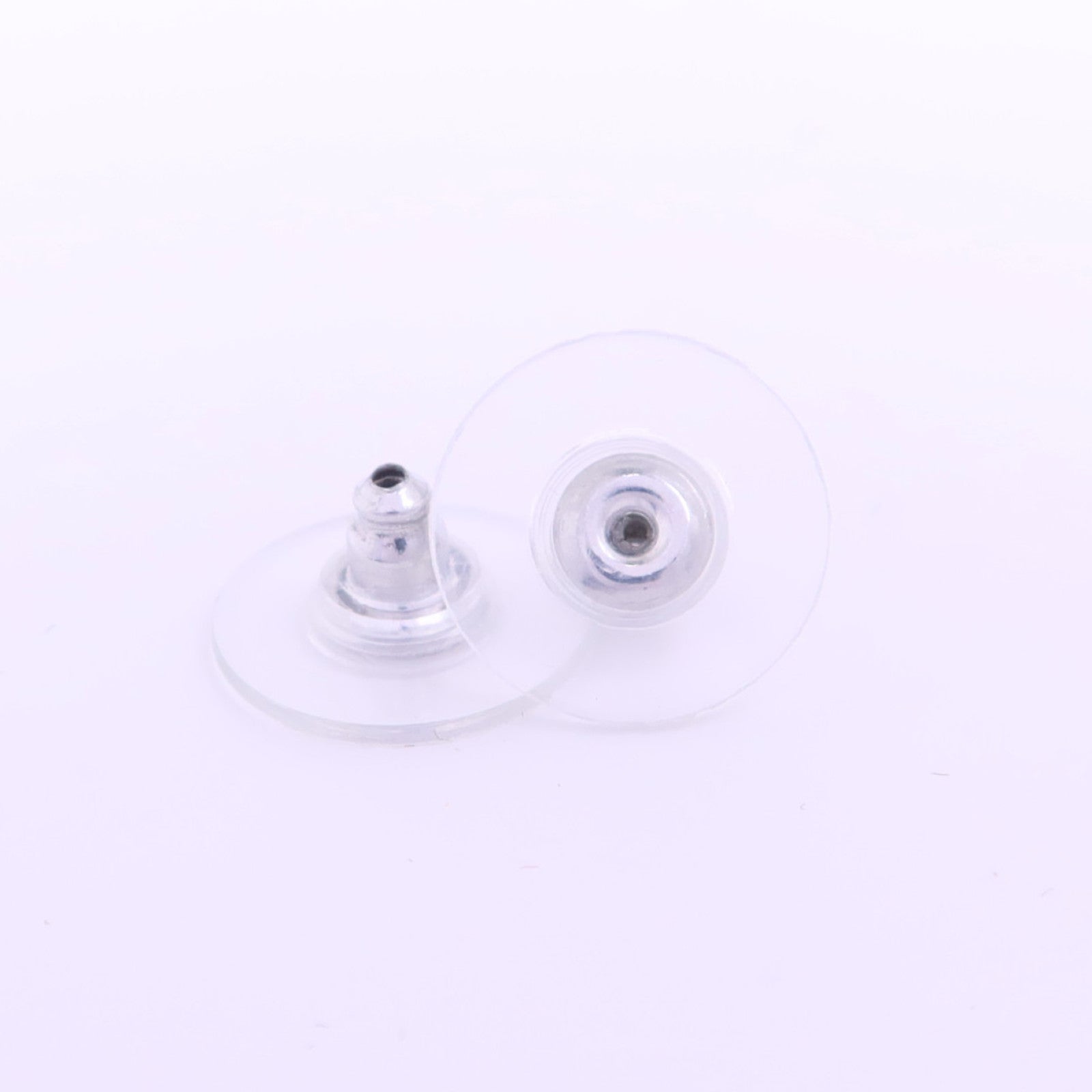 CHANEL 金屬/水鑽Earrings銀扣耳環