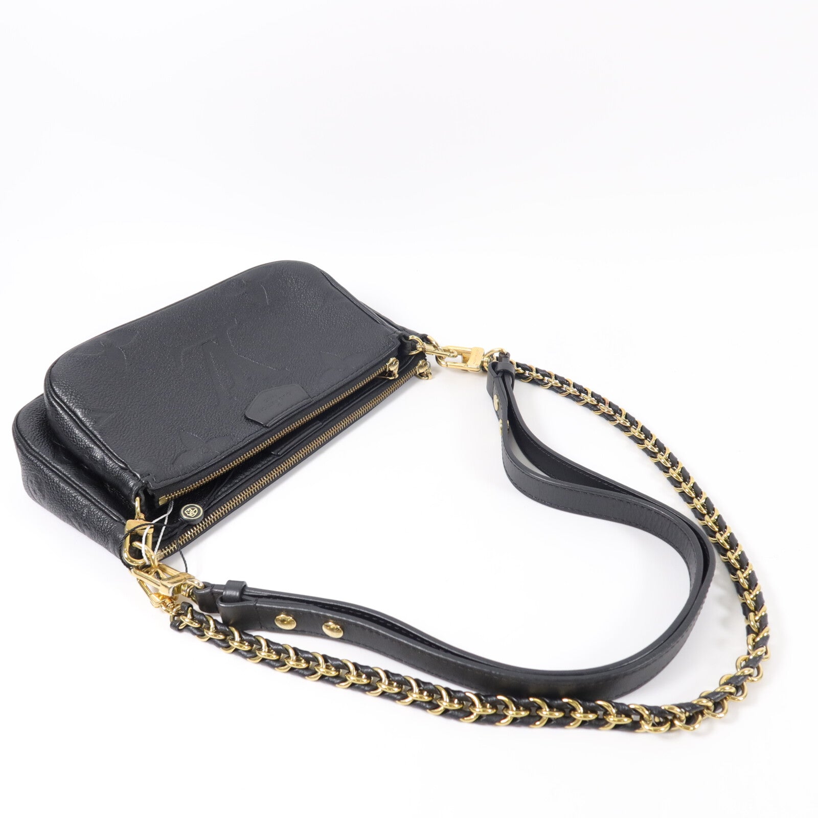 LOUIS VUITTON Monogram Empreinte Multi Pochette Accessoires手挽肩背兩用袋