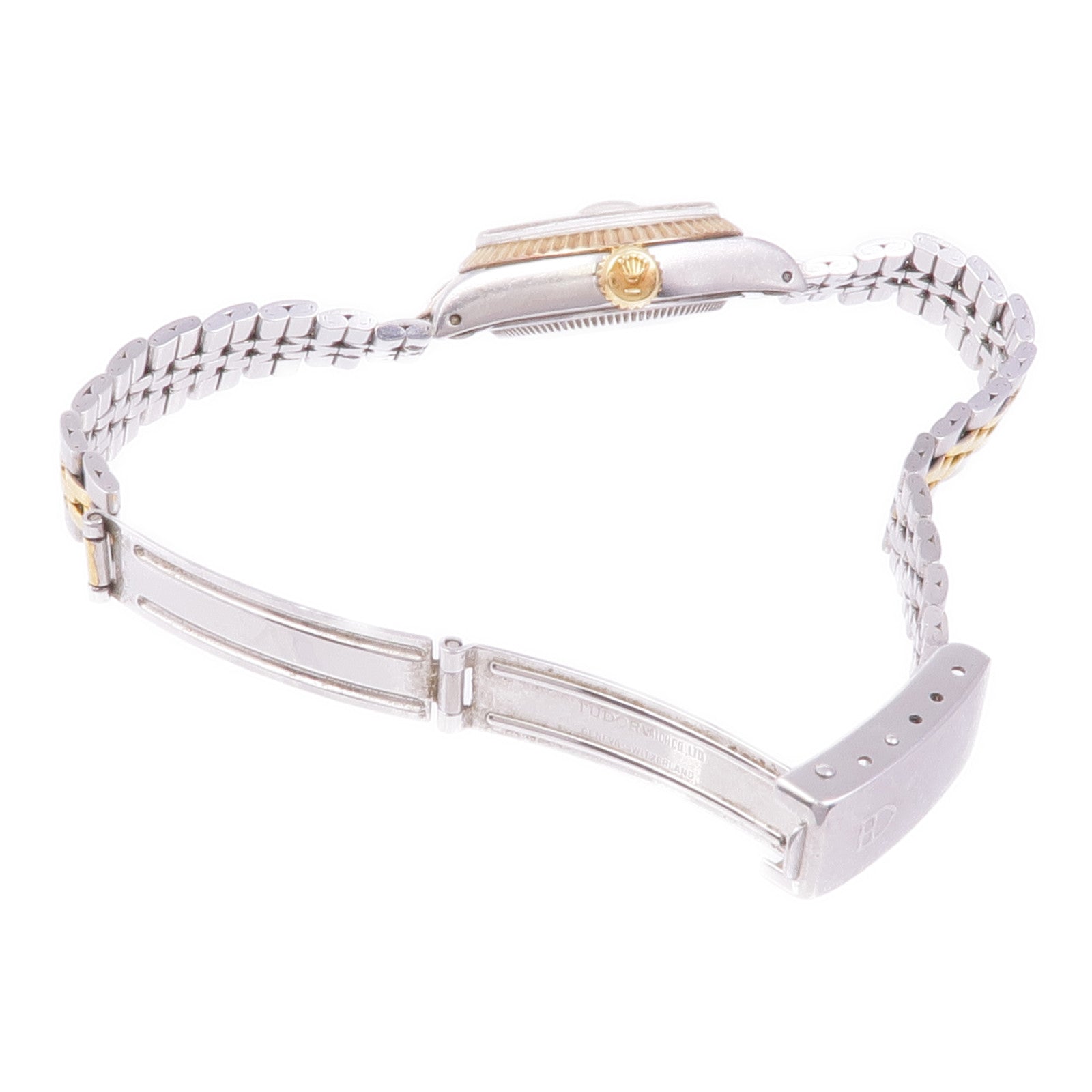 TUDOR Prince Oysterdate 92413 Automatic Watch 18K Yellow Gold Stainless Steel