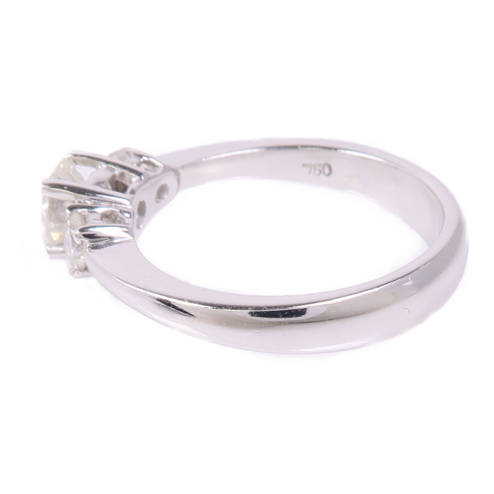JEWELRY 18K白金Diamond Ring鑽石戒指US#4.25