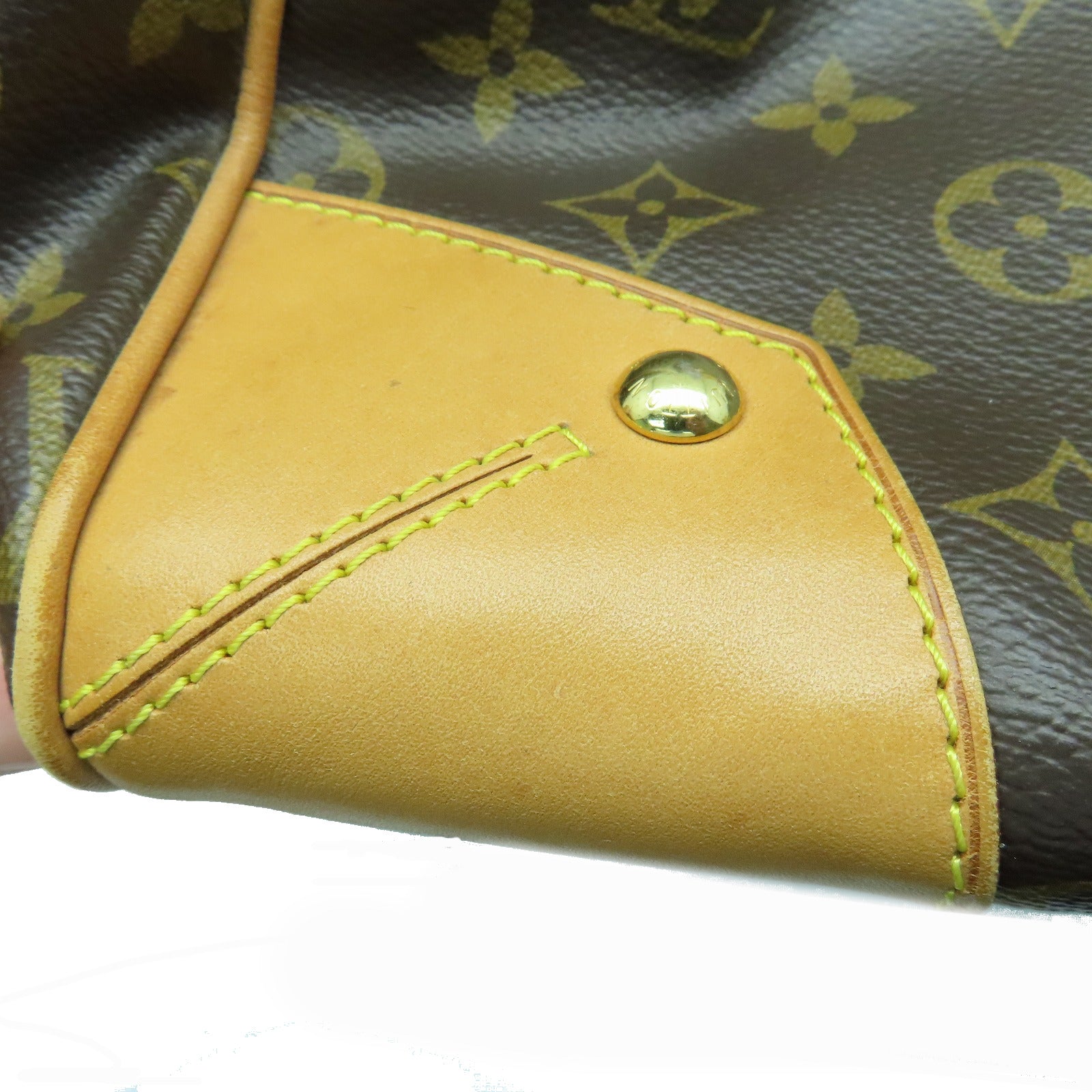 LOUIS VUITTON Mongram Retrio PM 2 Way Shoulder Tote Bag金扣手挽肩背两用袋啡色