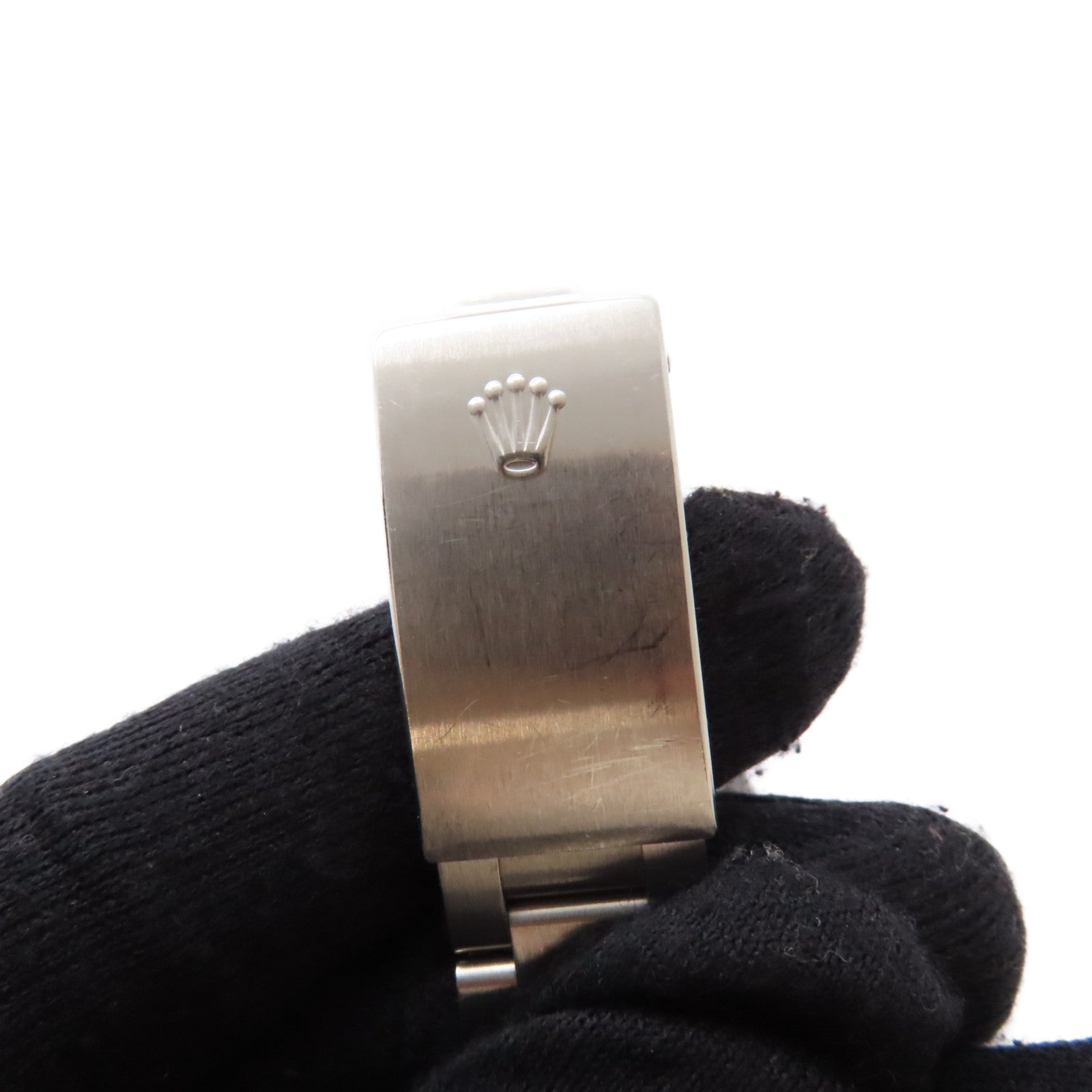 ROLEX Air King不鏽鋼手錶自動機芯銀色
