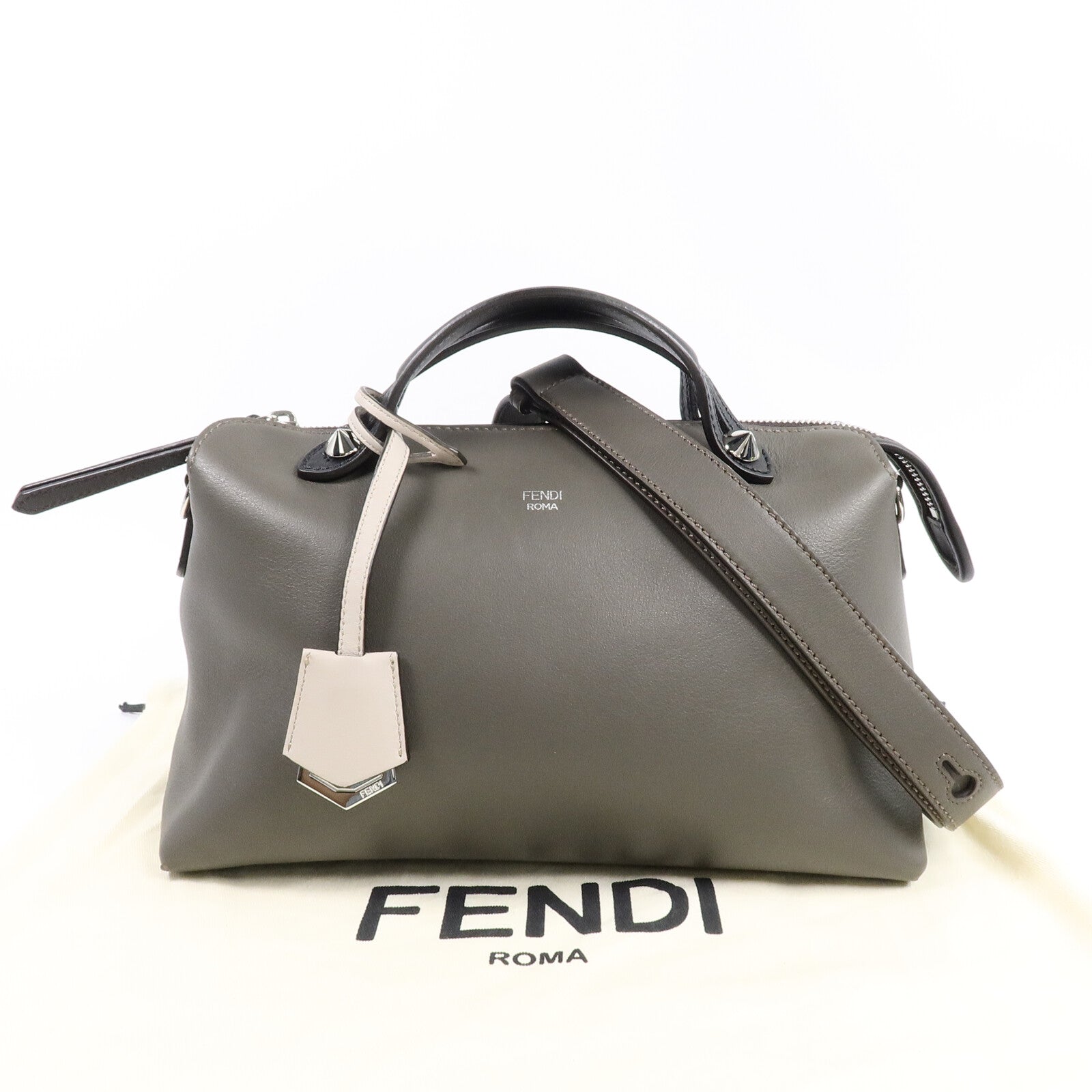 FENDI 牛皮皮革By The Way Medium手挽肩背兩用袋