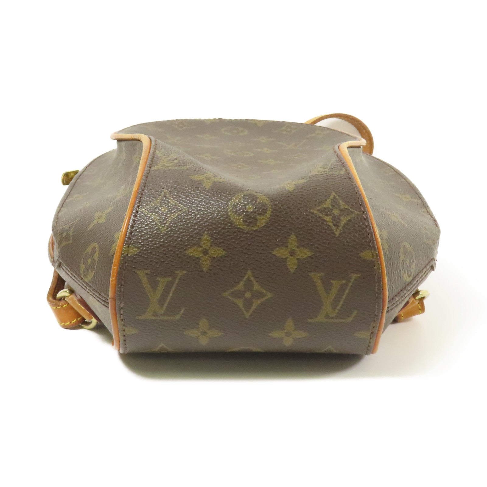 LOUIS VUITTON Monogram Ellipse Sac A Dos Backpack金扣背包棕色