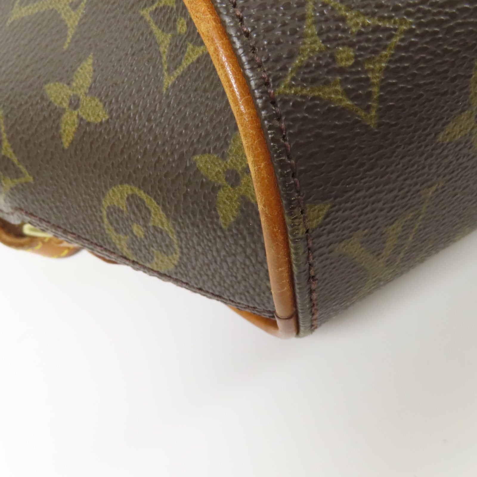 LOUIS VUITTON Monogram Ellipse Sac A Dos Backpack金扣背包棕色