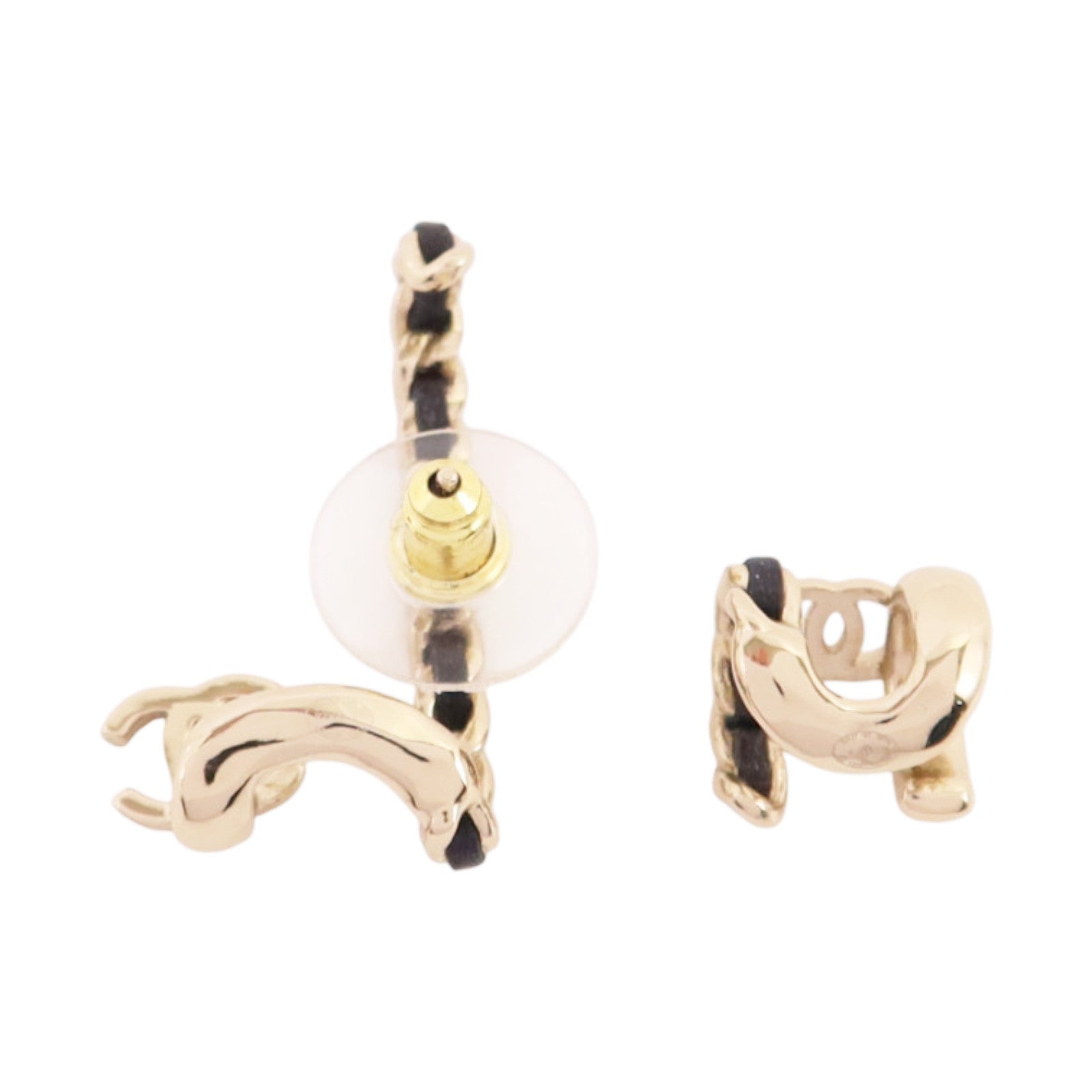 CHANEL 金屬/皮革Earrings/Ear Cuffs金扣耳環/耳夾