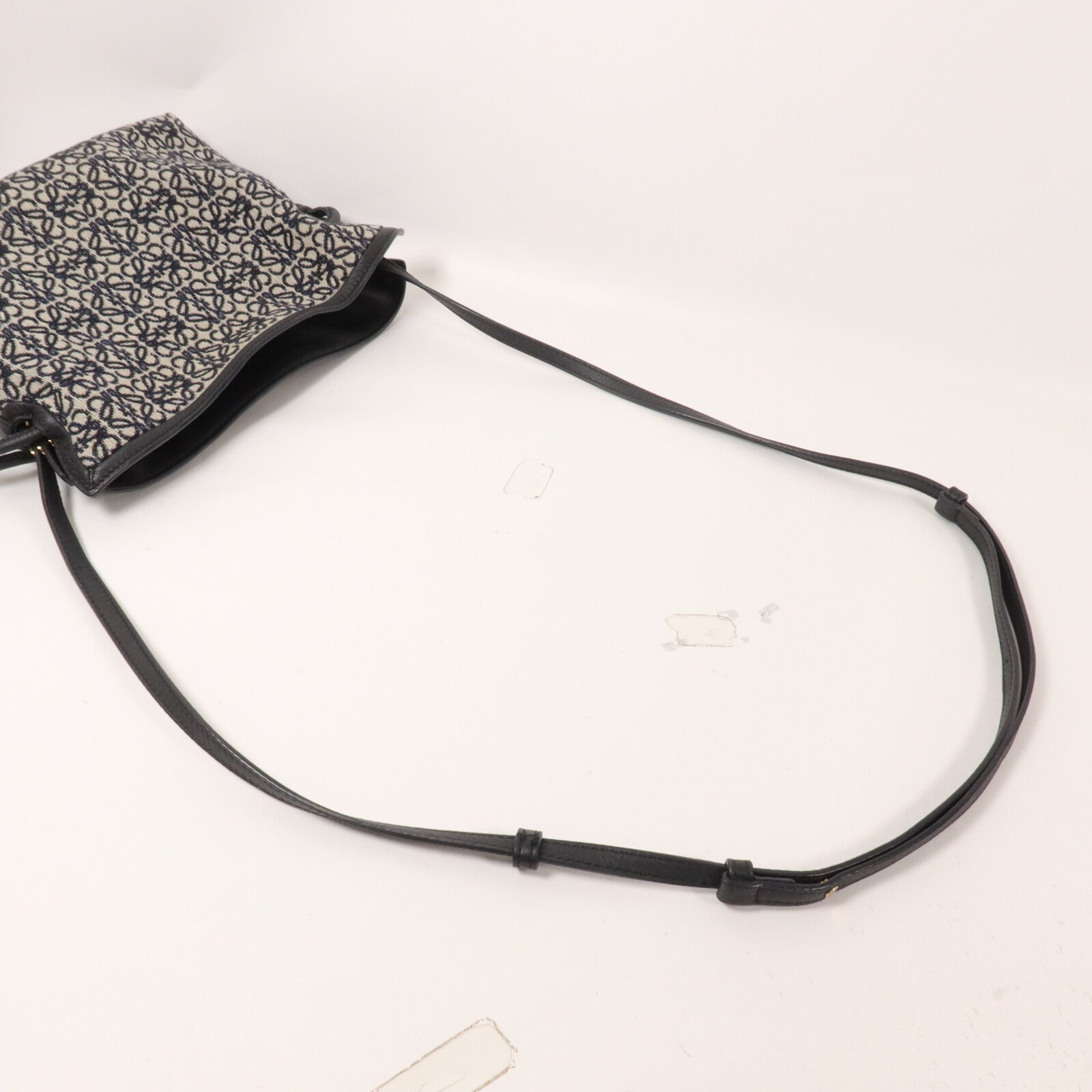 LOEWE 帆布Mini Flamenco肩背袋