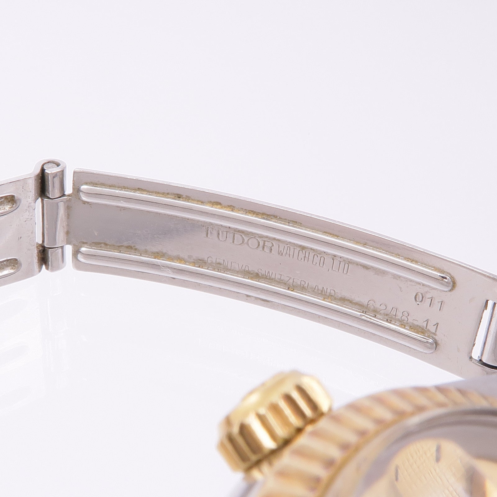 TUDOR Prince Oysterdate 92413 Automatic Watch 18K Yellow Gold Stainless Steel