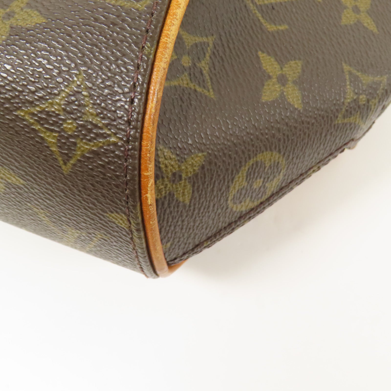 LOUIS VUITTON Monogram Ellipse Sac A Dos Backpack金扣背包棕色