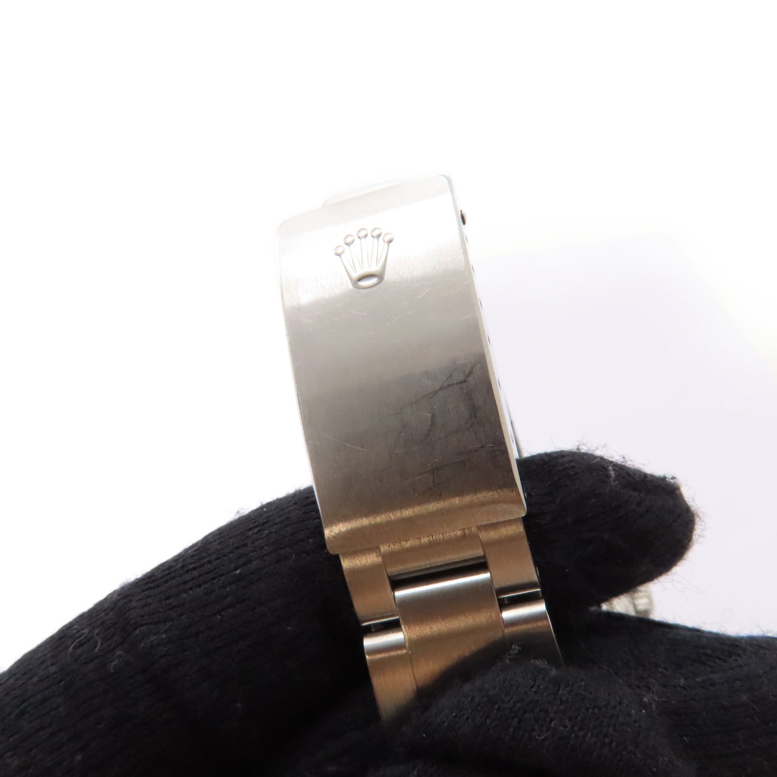 ROLEX Air King不鏽鋼手錶自動機芯銀色